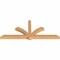Ekena Millwork Redmond Timber Gable Bracket, Western Red Cedar, 108"W x 45"H x 5 1/2"D x 5 1/2"F, 10/12 Pitch GBW108X45X0606RED00SWR - alternate 4